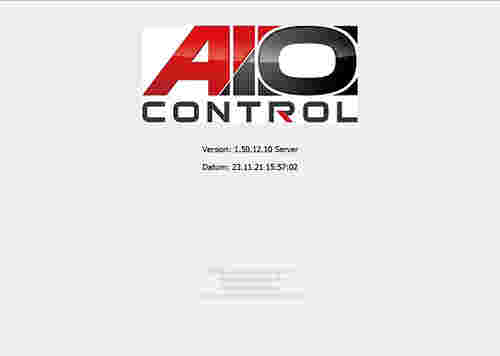 Startbildschirm / Logo AIO Control